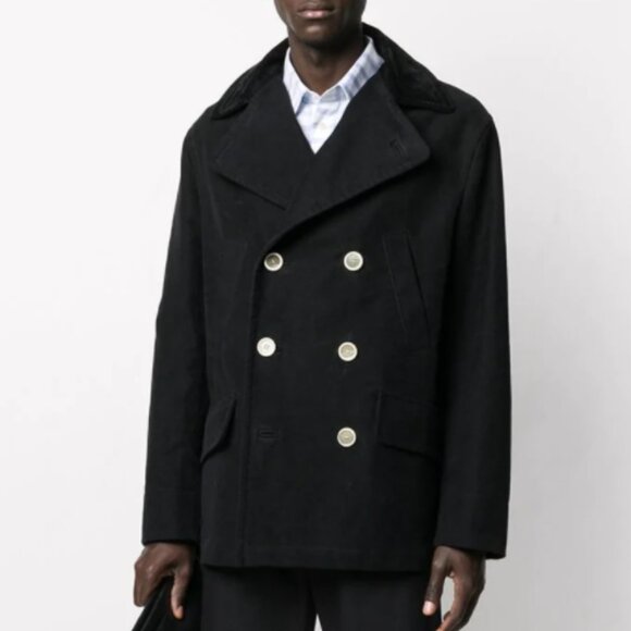 BNWT AW20 MARNI DOUBLE BREASTED SUEDE COTTON COAT 48 & 50 - Picture 14 of 15